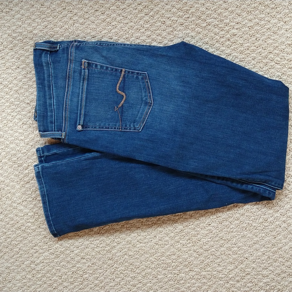 32x33 7 For All Mankind Kimmie Straight Leg Jeans